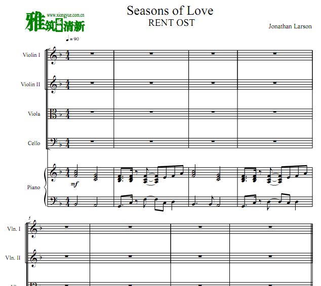 ݳ  Seasons of Loveٰ
