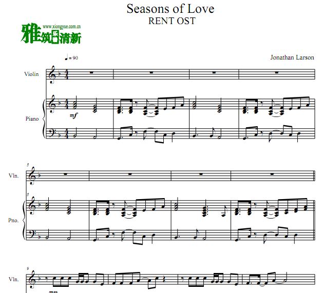 Rent ݳ  Seasons of LoveС ٰ