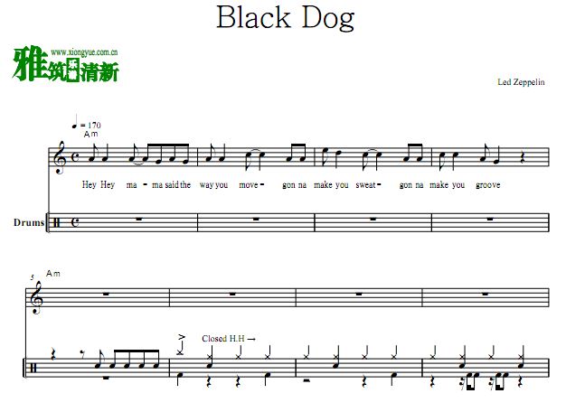ֶַͧ Led Zeppelin - Black Dog ӹ
