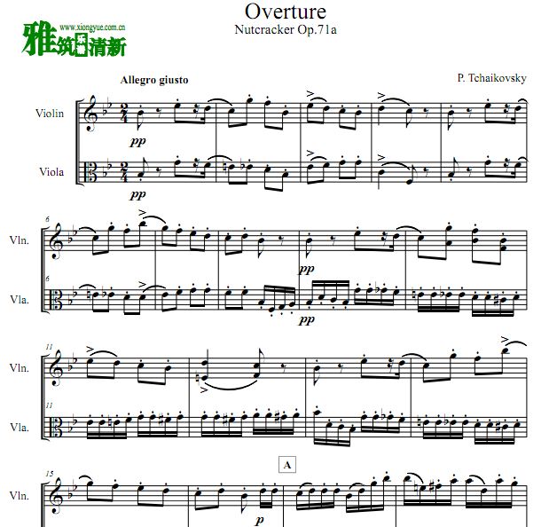 Nutcracker Op.71a - Overture ɷ˹ ҼСٺ