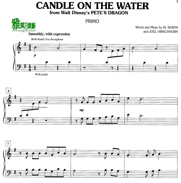 ͯ - Candle On The Water