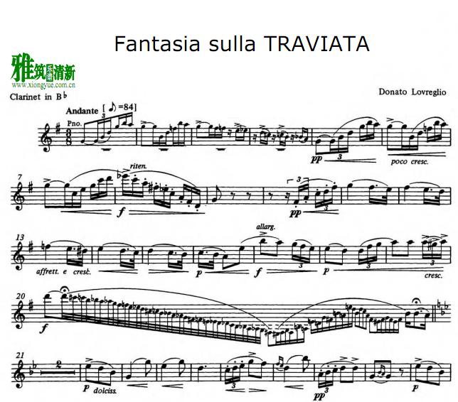 Donato Lovreglio 軨Ů൥ɹ Fantasia sulla TRAVIATA