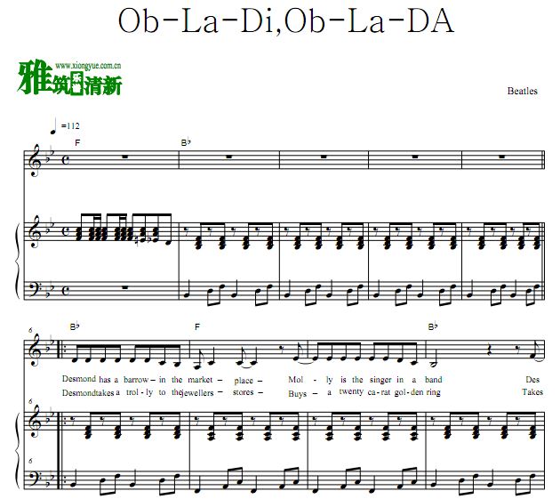 Beatles - Ob-La-Di,Ob-La-Da ٰ