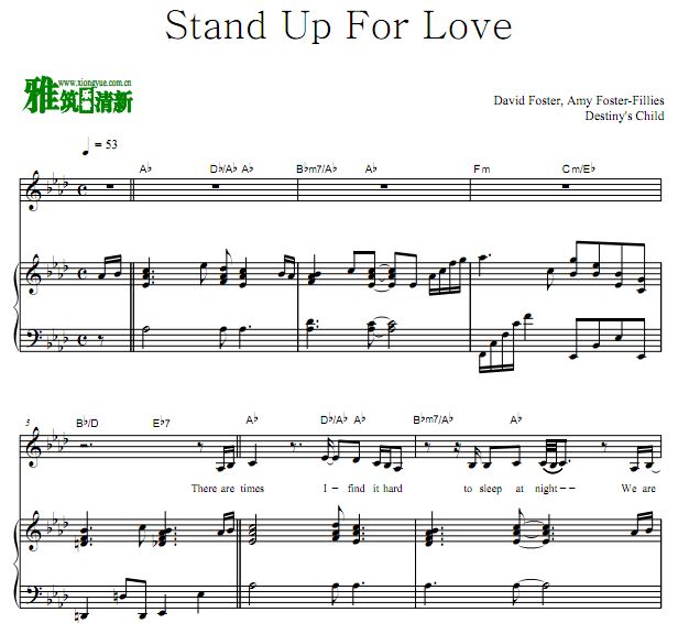 Destiny's Child  - Stand Up For Loveٰ  