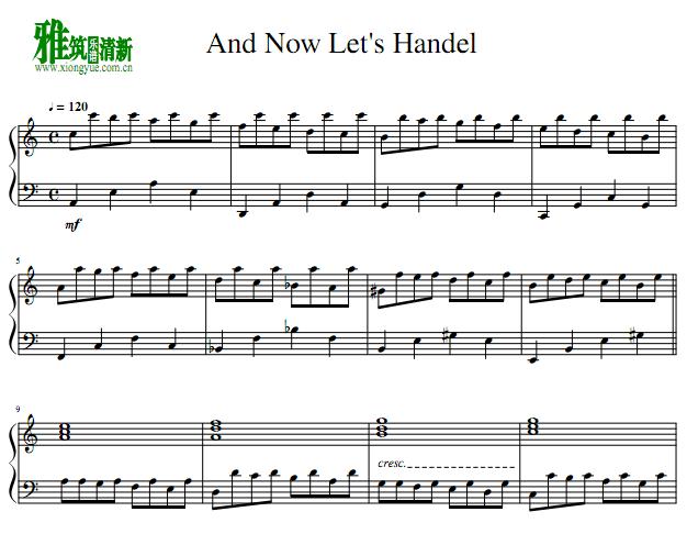 Michael Proksch - And Now Let's Hande钢琴谱