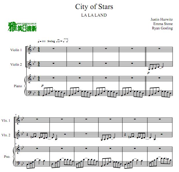 City Of Stars Сٶٰ