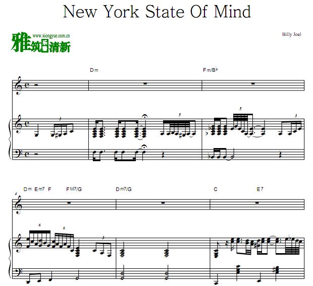 Billy Joel - New York State Of Mindٰ