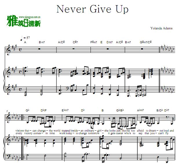 Yolanda Adams - Never Give Upٰ ԭ