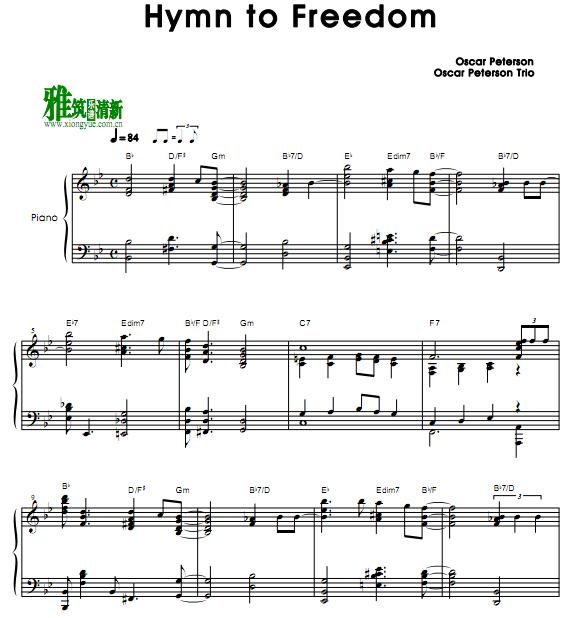 Oscar Peterson Trio - Hymn to Freedomʿ