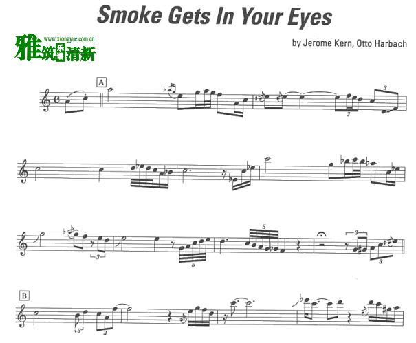 Smoke Gets In Your Eyes - David Sanborn˹