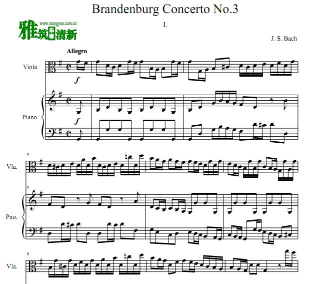 Brandenburg Concerto No.3 ͺ ǱЭ G ٰ
