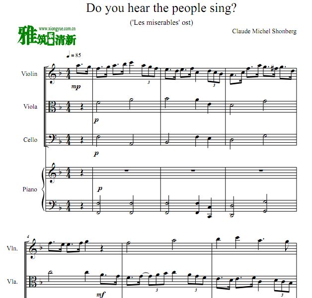 Do You Hear The People Sing ָ