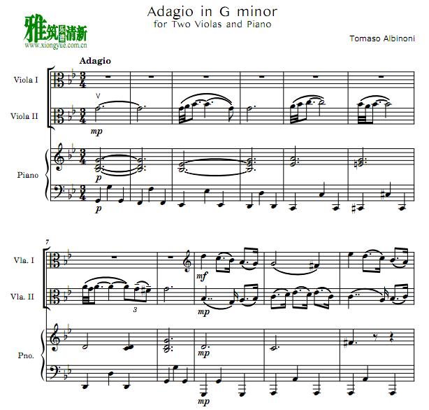 Albinoni - Adagio gСٶٰ