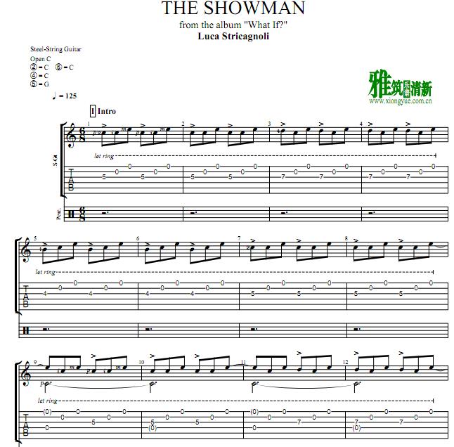luca stricagnoli  - The Showman
