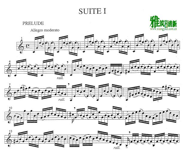 ͺGһް С BWV 1007