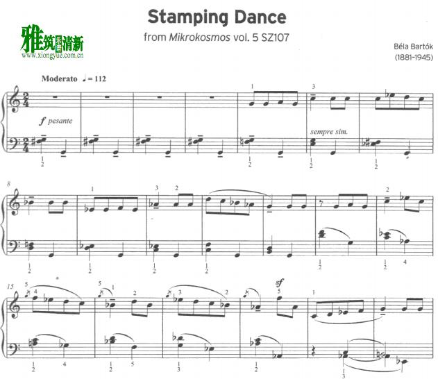 пBartok - Stamping Dance