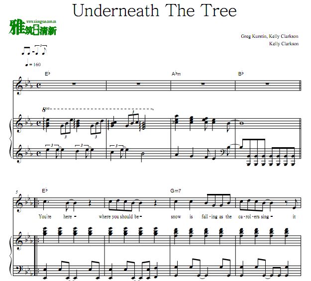 Kelly Clarkson - Underneath The Tree  