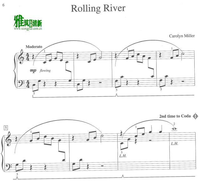 Carolyn Miller -  rolling river