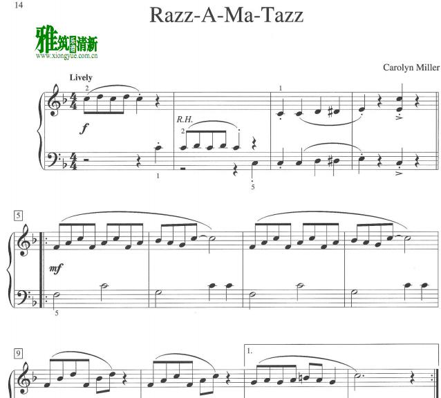 Carolyn Miller: Razz-A-Ma-Tazz