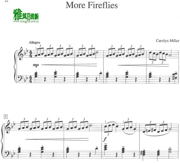 Carolyn Miller - More Fireflies