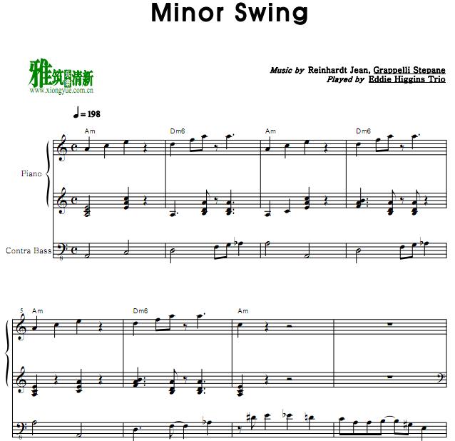Eddie Higgins Trio -  Minor Swingʿ