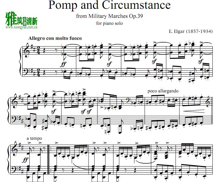  Elgar -  Pomp and Circumstance  
