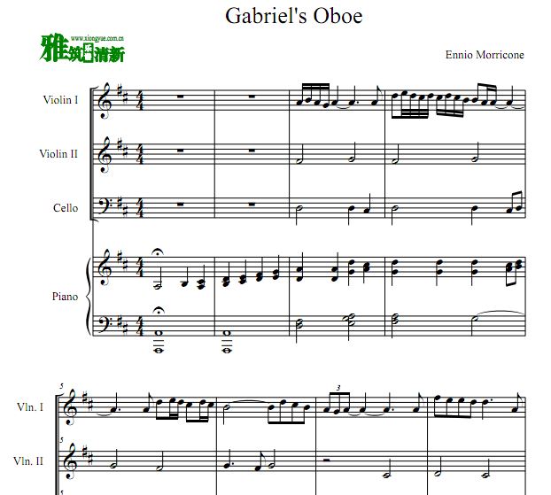 Gabriel's oboe Ӳﰣ˫ɹ С
