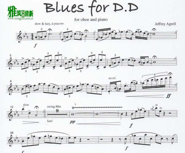 Agrell Jeffrey - Blues for D. D. ˫ɹ