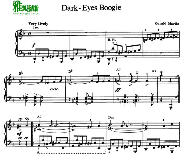 Gerald Martin - Dark Eyes Boogie