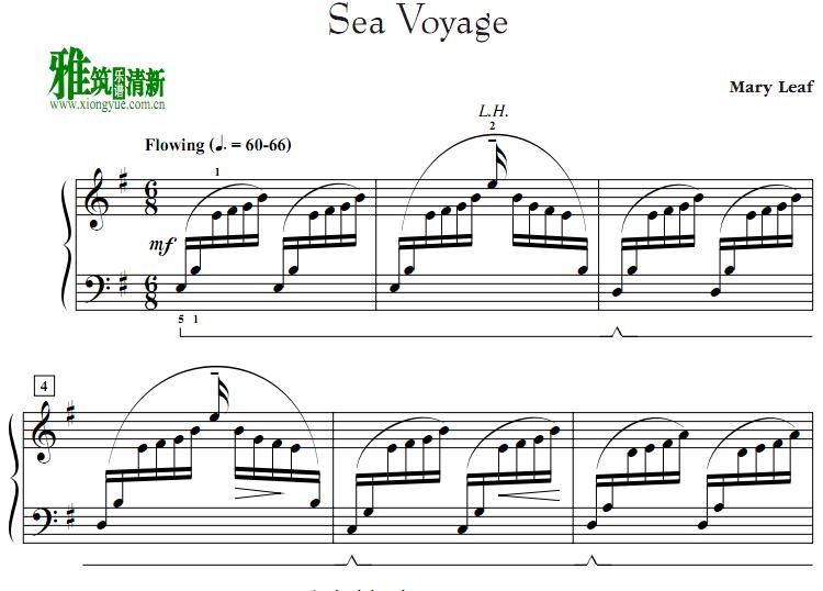 Mary Leaf - sea voyage