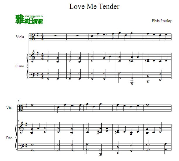 Love Me Tender ٸٺ