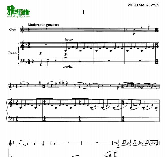 William Alwyn  ˫ɹٰ Sonata for Oboe and Piano