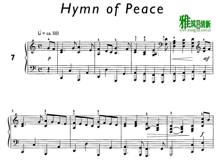 Daniel Hellbach - Hymn of Peace