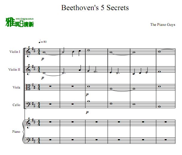 Beethoven's 5 Secrets ҵٰ