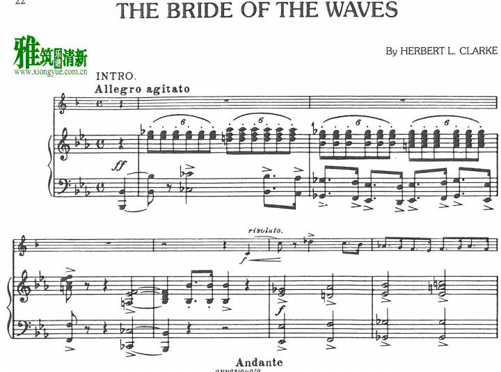 H.L.  Ʈñ H.L.Clarke The Bride Of Waves Ÿٰ