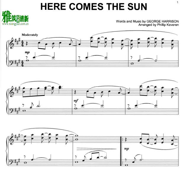 Phillip Keveren - Here Comes The Sun 