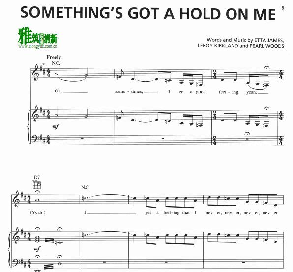 CHRISTINA AGUILERA - Something's Got a Hold On Meٰ